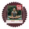 Dark Red Suede Mat Board for 20x24 Frames - Fits 17x21 Photos